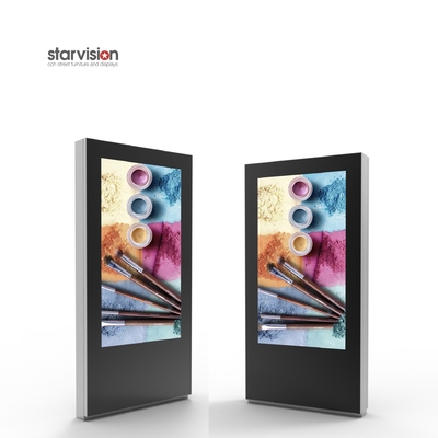 AR Coating Android Digital Signage RAL Color 206W For Shopping Mall